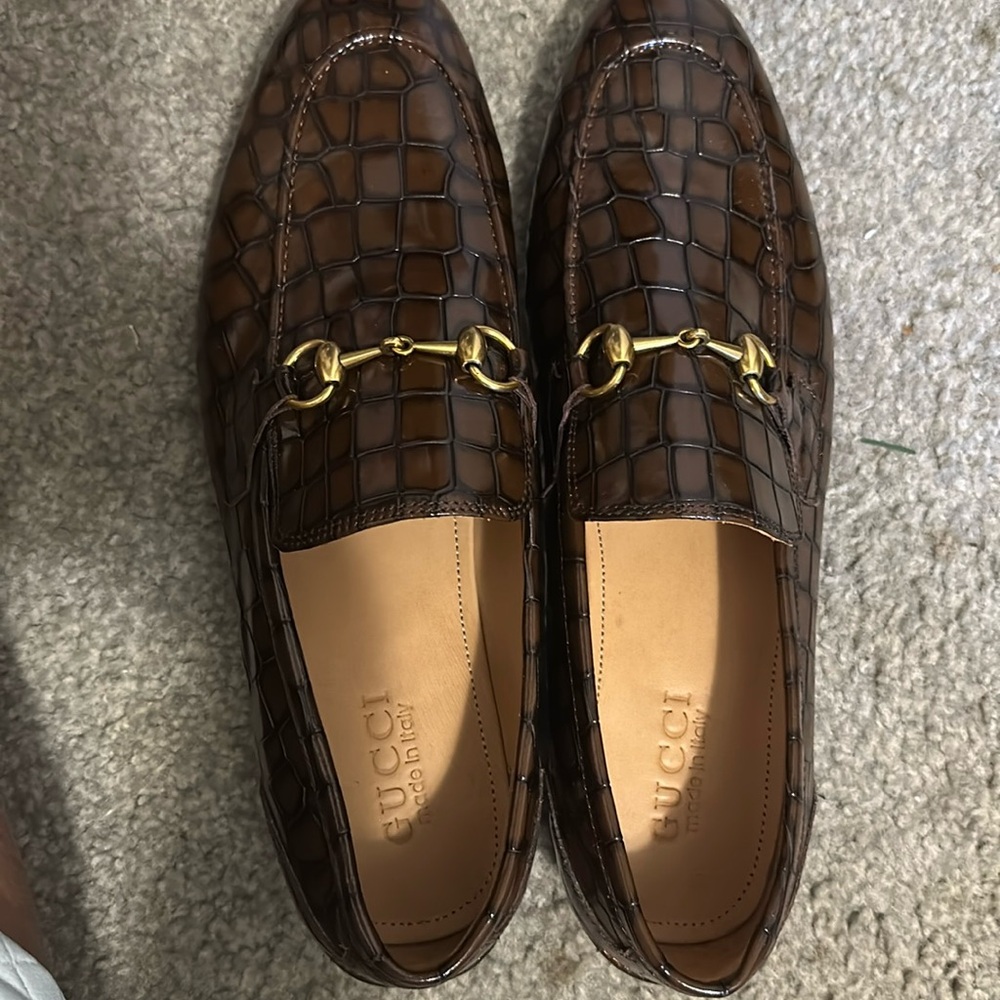Men’s loafers. AUTHENTIC GUCCI.